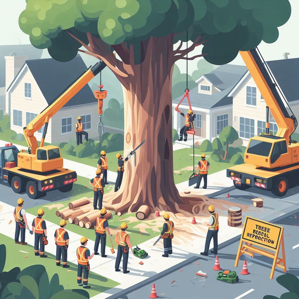 Complete Tree Removal Services Near Me - West Roxbury MA